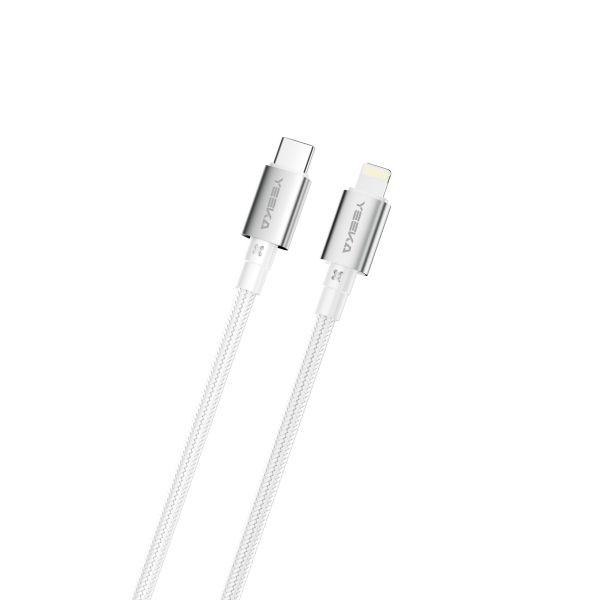YEEKA USB-C to Lightning Cable White